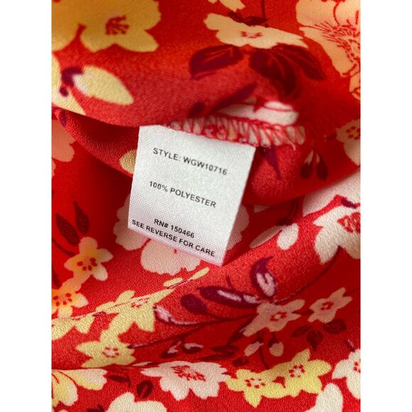 41 HAWTHORN Lexie Pleated Blouse NWT Women’s Size S Scoop Neck Sleeveless Career - Picture 8 of 9